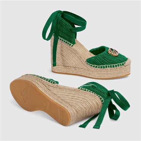 designer Gucci espadrilles